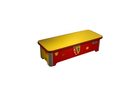 Yellow footboard RC LENS