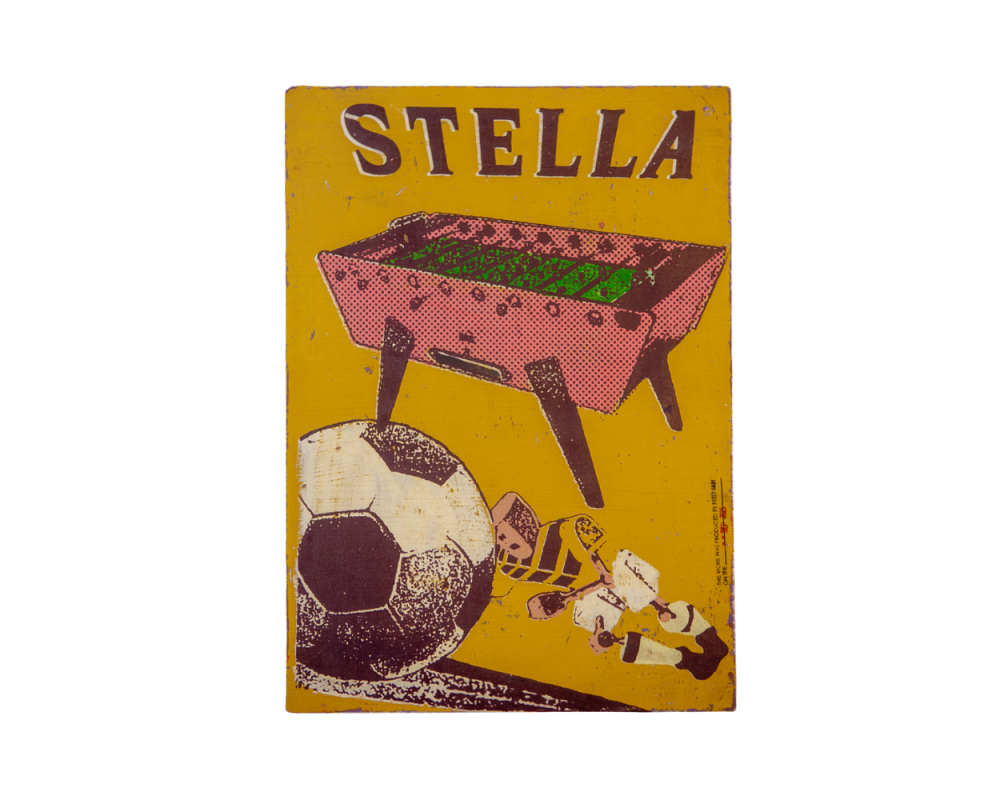 Unique painting - Fred Bred x Stella Yellow