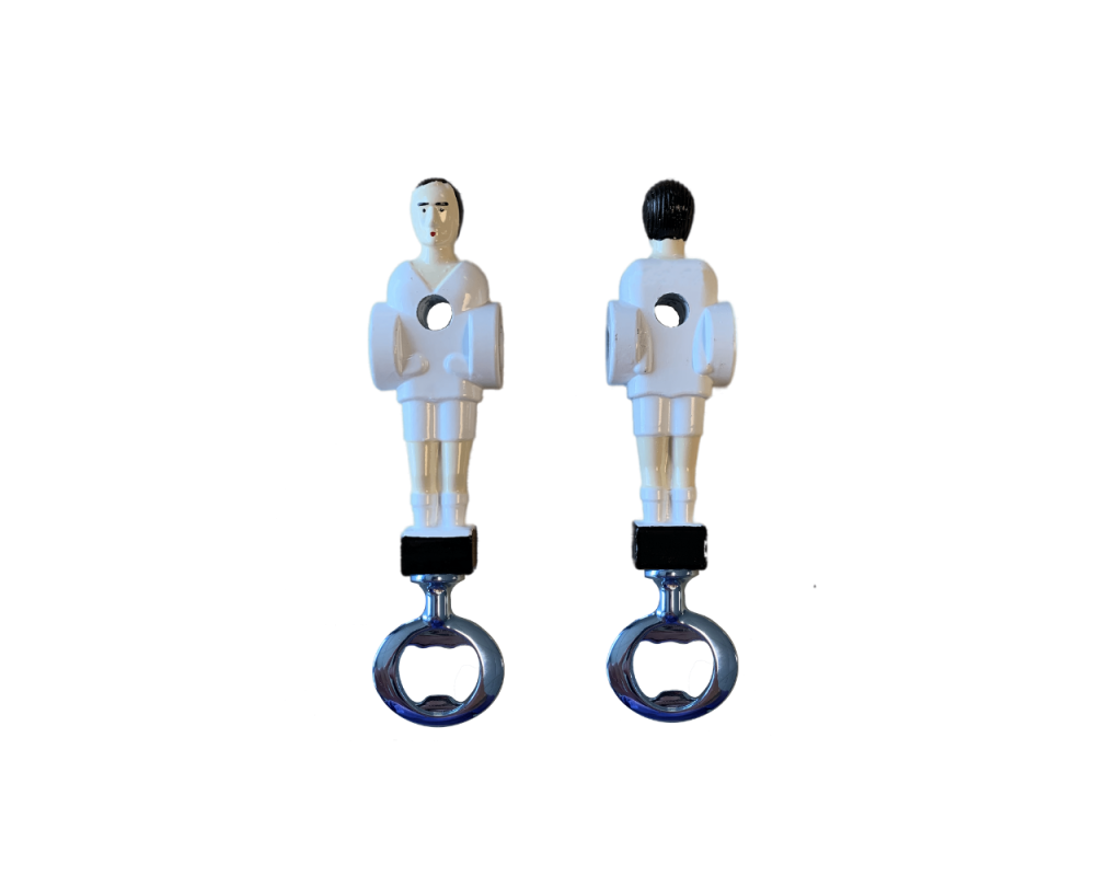 Stella Foosball Player White Bottle Opener | Stella Foosball