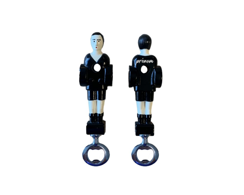Stella Foosball Player Black Bottle Opener | Stella Foosball