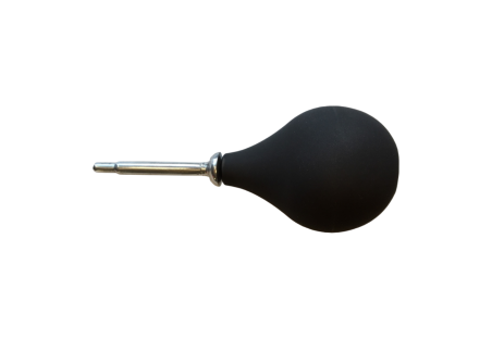 Pear with mounted nozzle