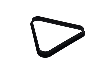 Black plastic triangle 47 mm billiard
