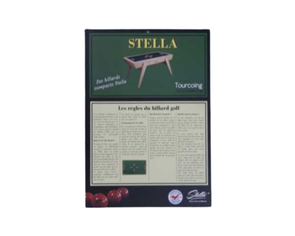 Règle vintage billard Golf
