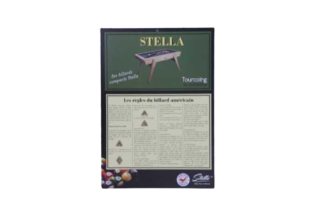 Vintage american billiard Rule