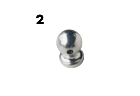 Aluminum ball for Champion Retro and Collector brand rod