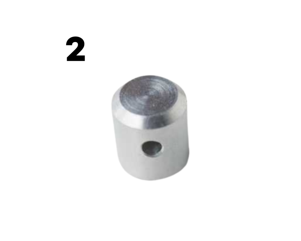 2 Boules de boulier en aluminium pour tige de marque Champion