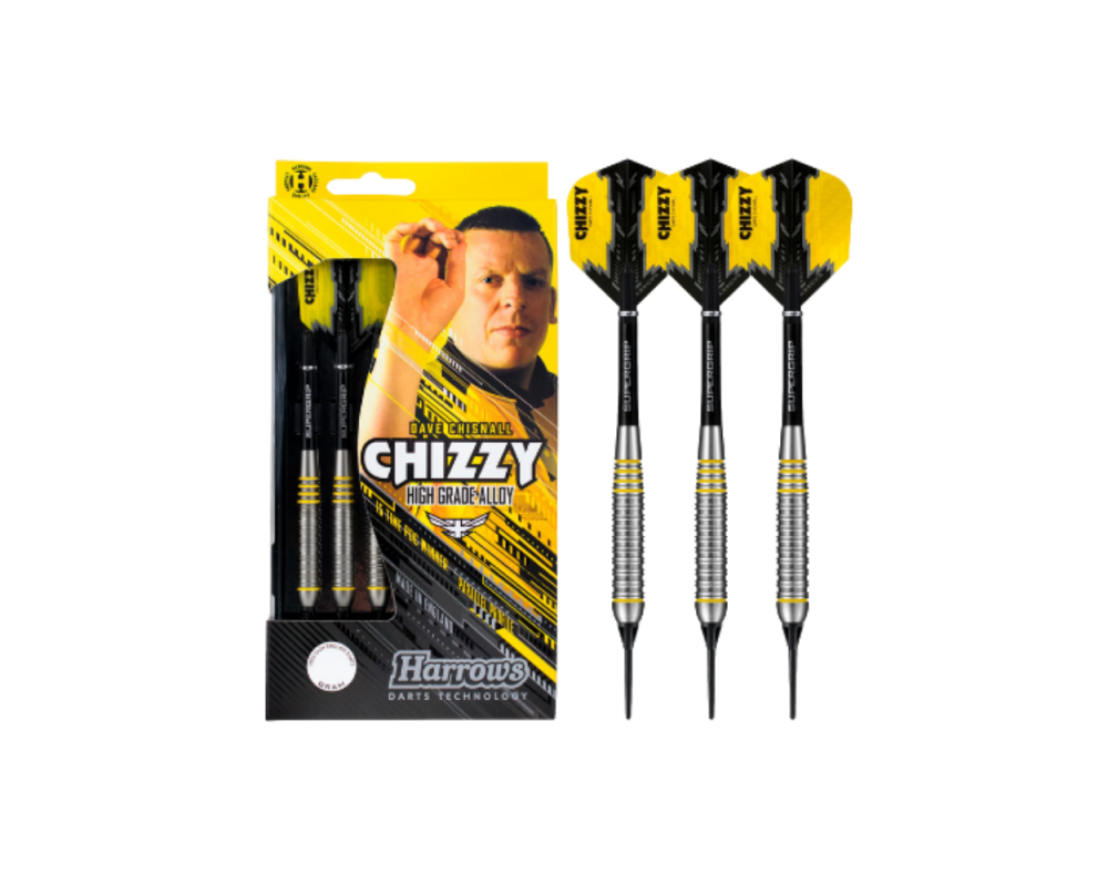 Harrows Chizzy Brass Nylon Tip Darts 18g - Stella