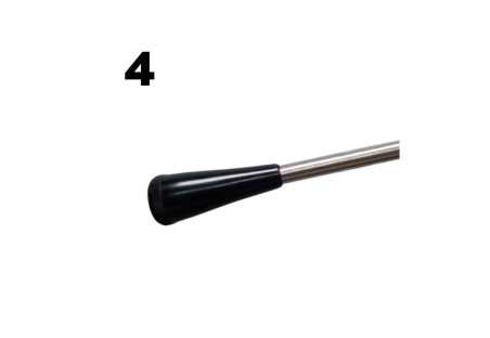Black long handle x4