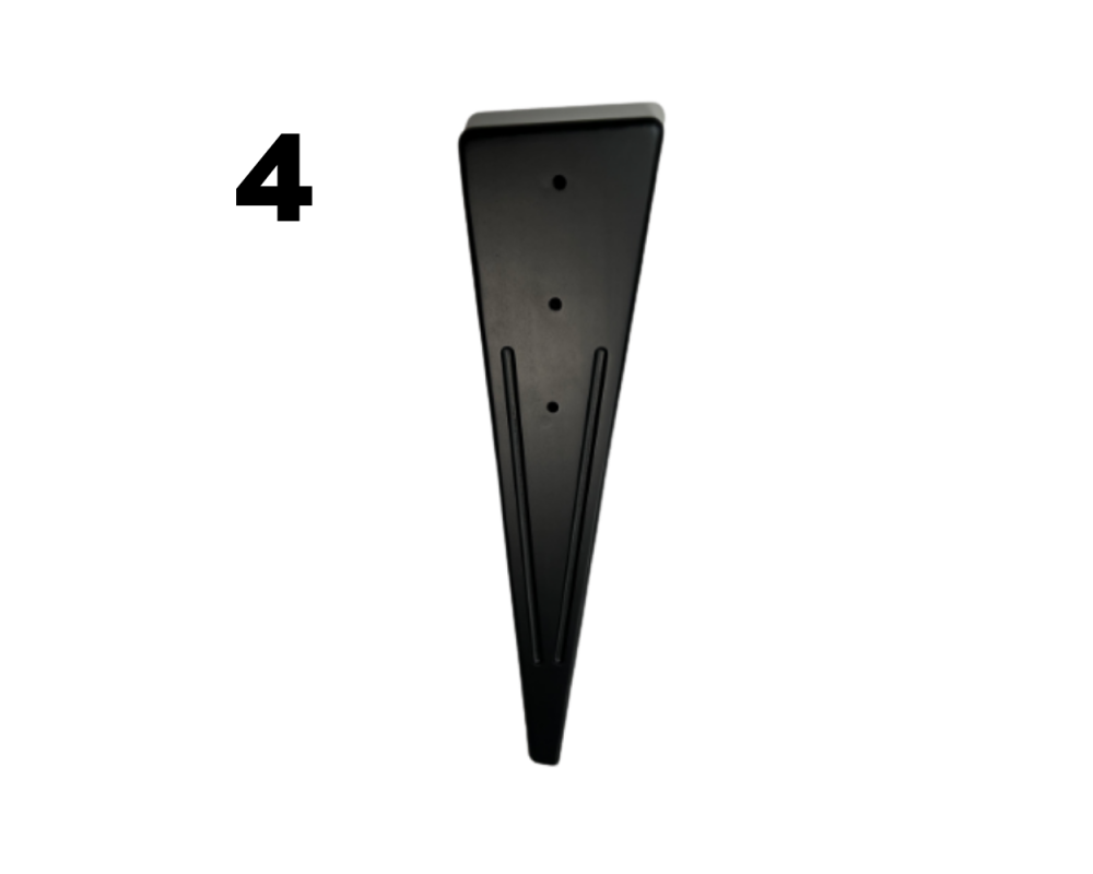 Pieds Vintage pour Champion x4 avec traverses x2 | Stella