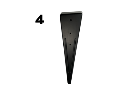 Pieds Vintage pour Champion x4 avec traverses x2 | Stella