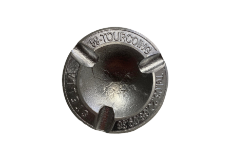 Round aluminum ashtray Stella black, spare part - Stella Foosball