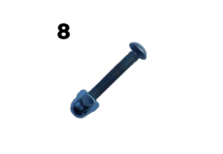 Bearing mounting screw for Star foosball -Stella