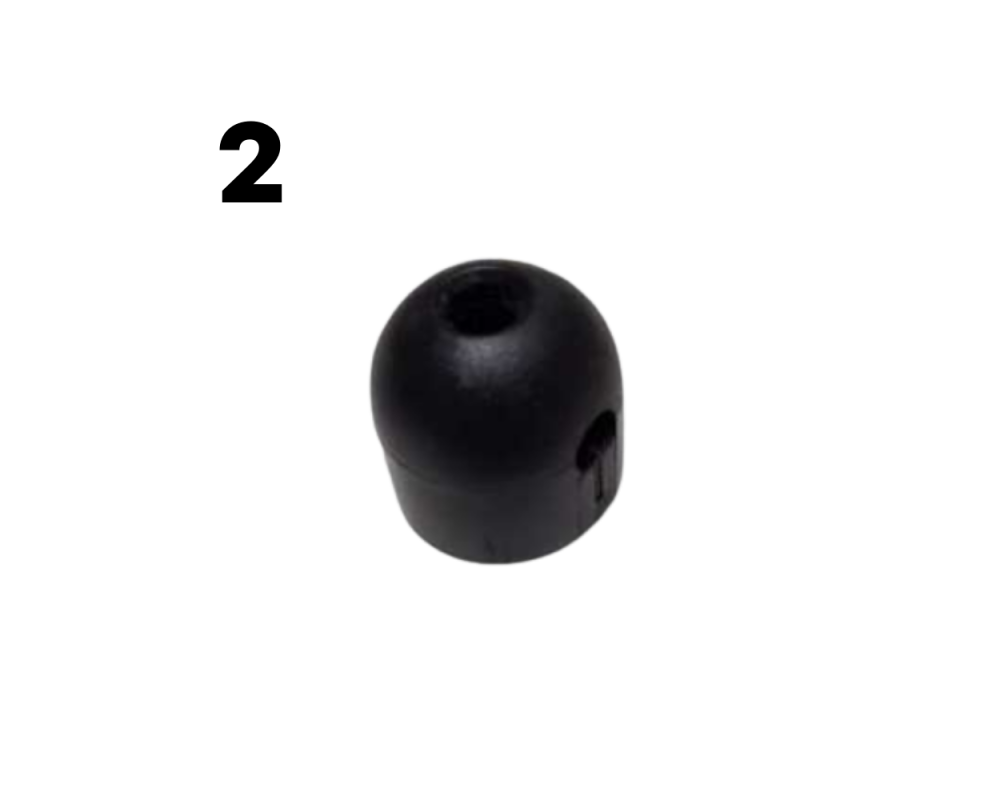 2 Boules de boulier en plastique pour baby-foot Home