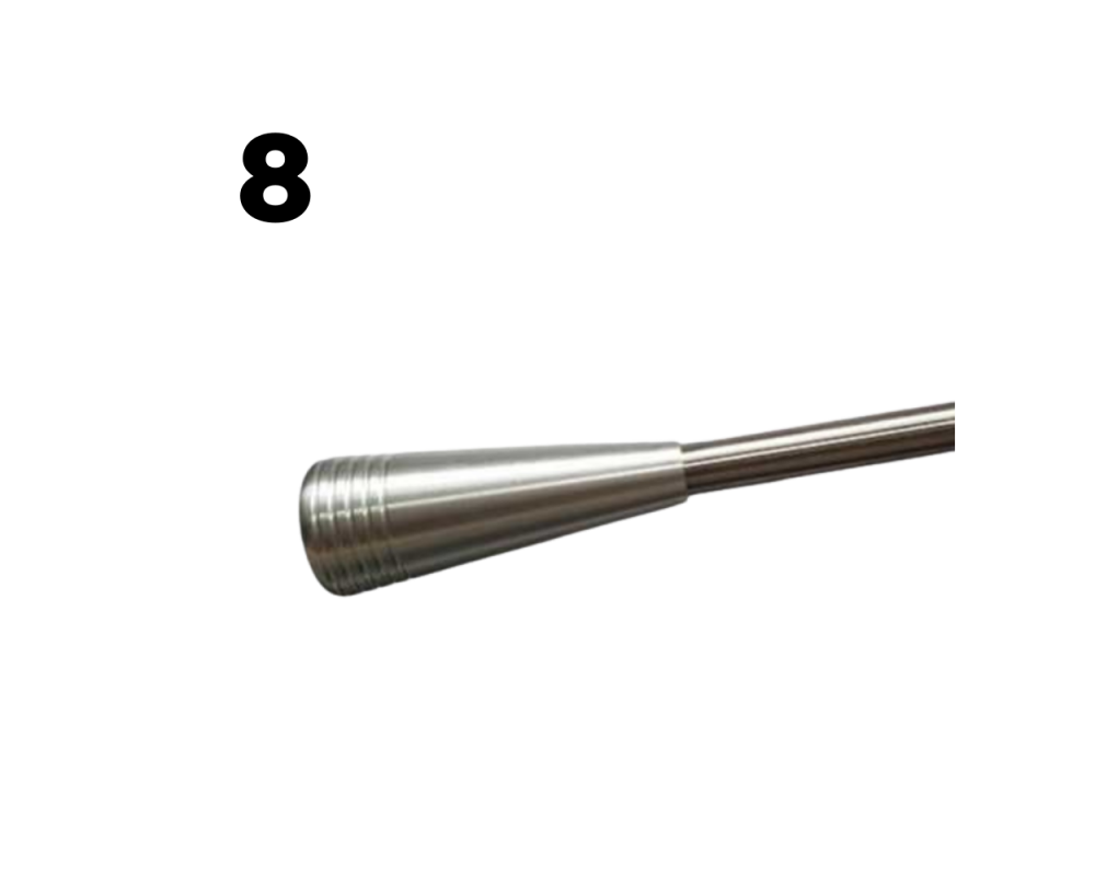 Aluminum long handle x8