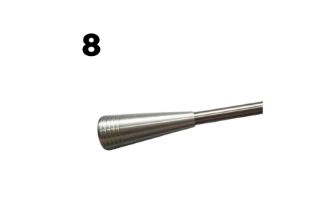 Aluminum long handle x8
