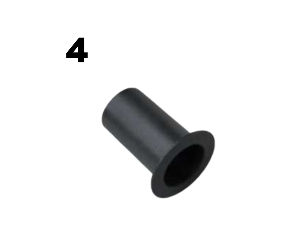 Nylon ring in grey bar tip, spare part