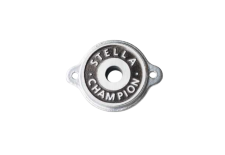 Palier creux noir pour baby-foot Champion avec bague nylon