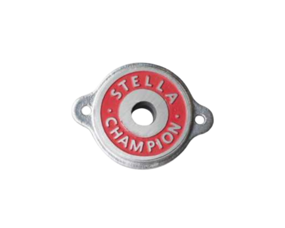 Palier creux rouge pour baby-foot Champion avec bague nylon