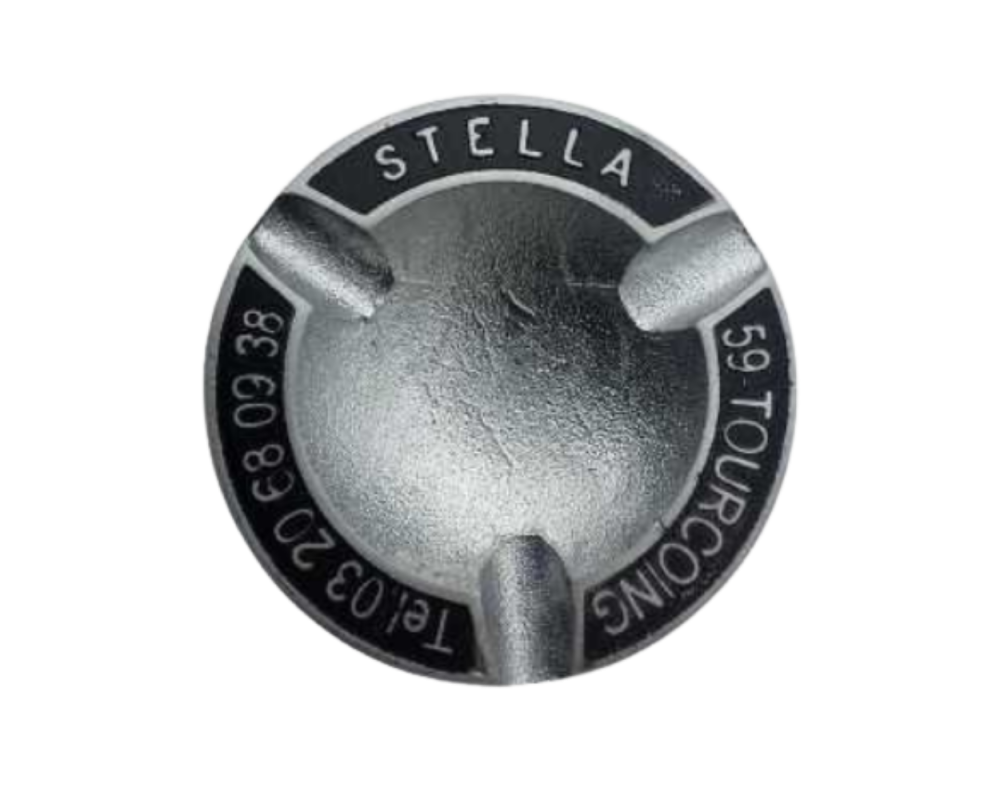 Cendrier alu rond Stella noir, pièce détachée - Stella Baby-foot