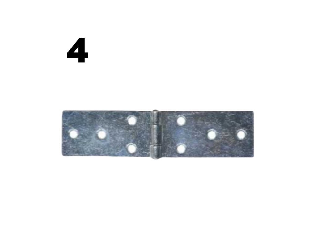 4 Charnières de babyfoot pour le Champion monnayeur