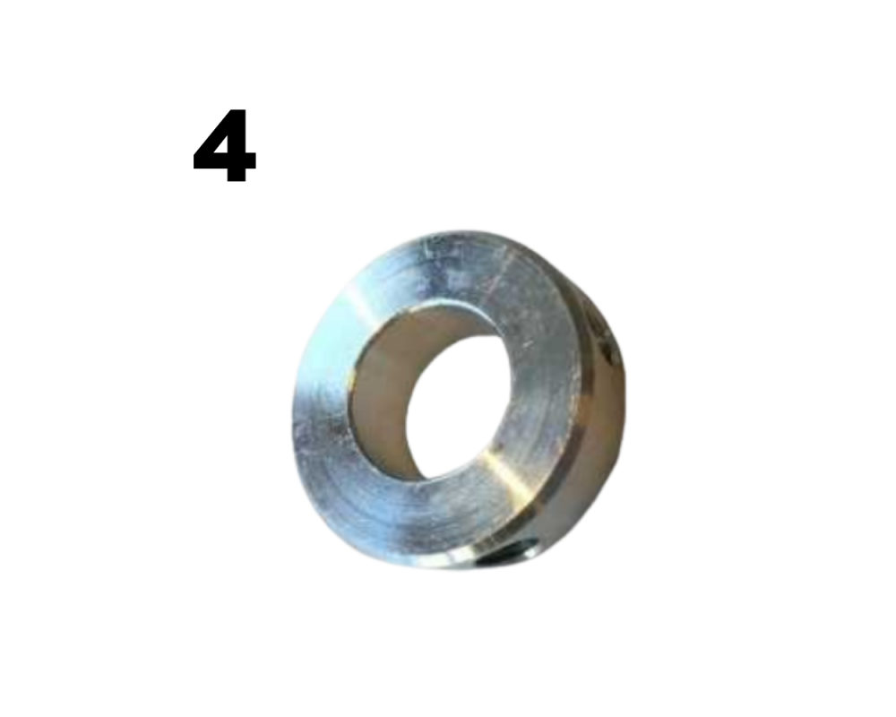 Steel stop for 1-player bar, spare part