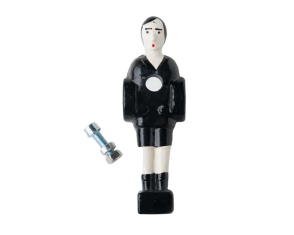 Player screw large size black foosball Stella head game