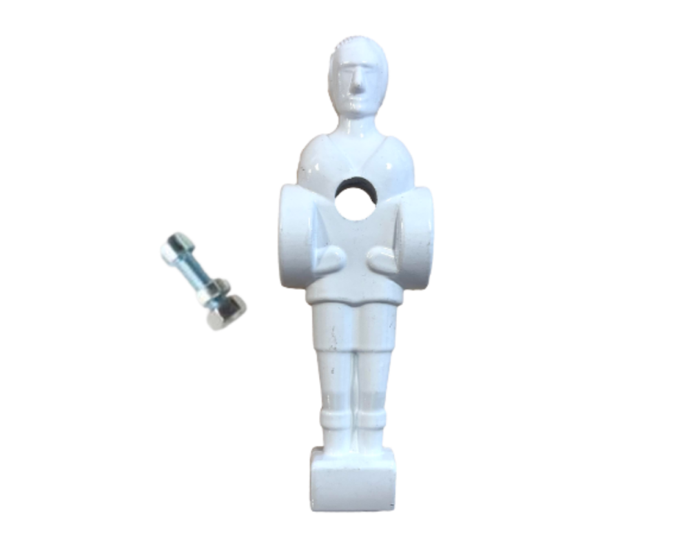 Joueur à visser 100% blanc Stella jeu de la tête