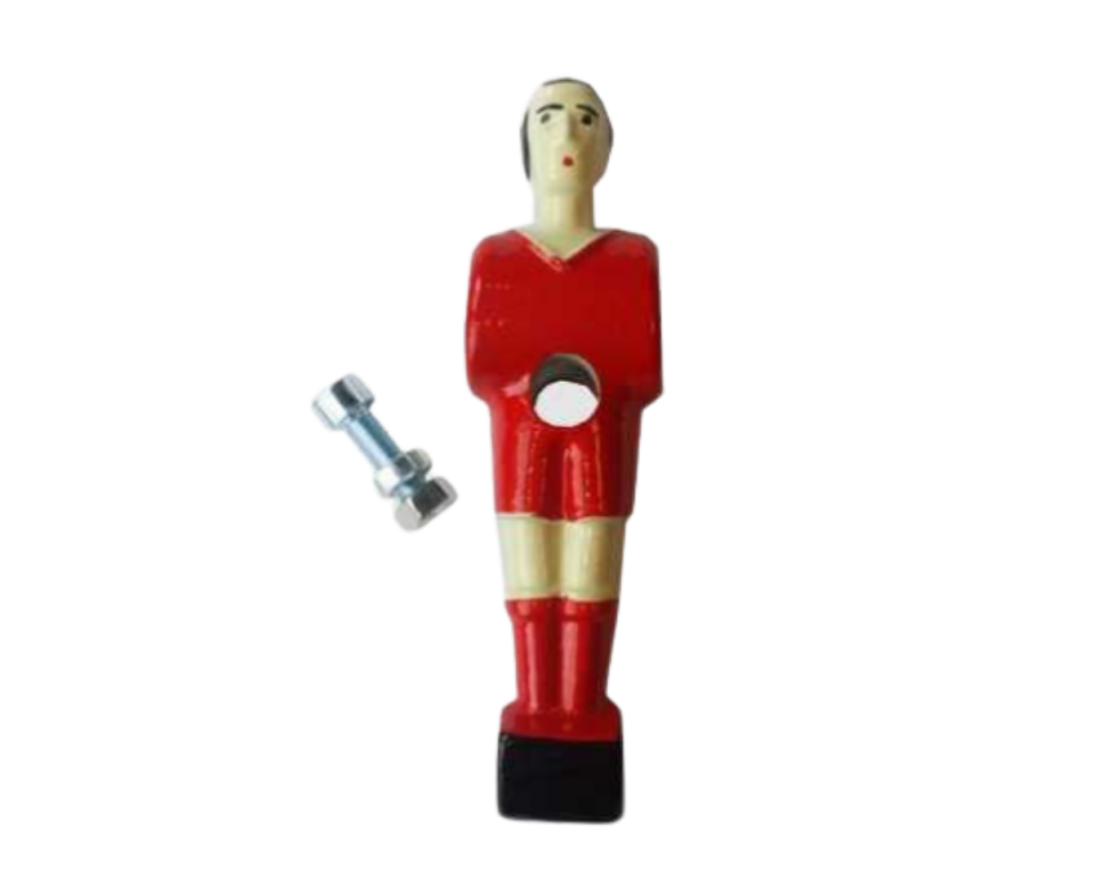 Screw player small red size Stella Foosball Club