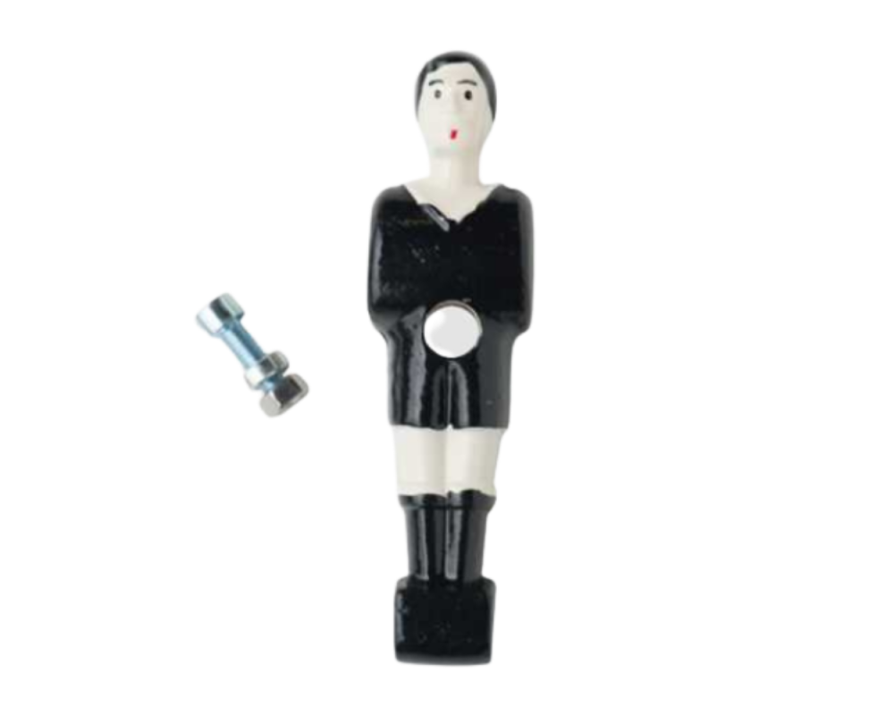 Joueur à visser petite taille noir Baby-foot Stella Club
