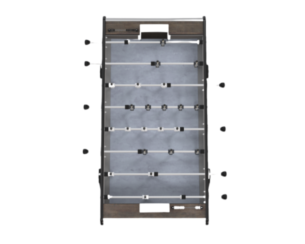 Baby-foot Star en Wengé du Mali, design et authentique