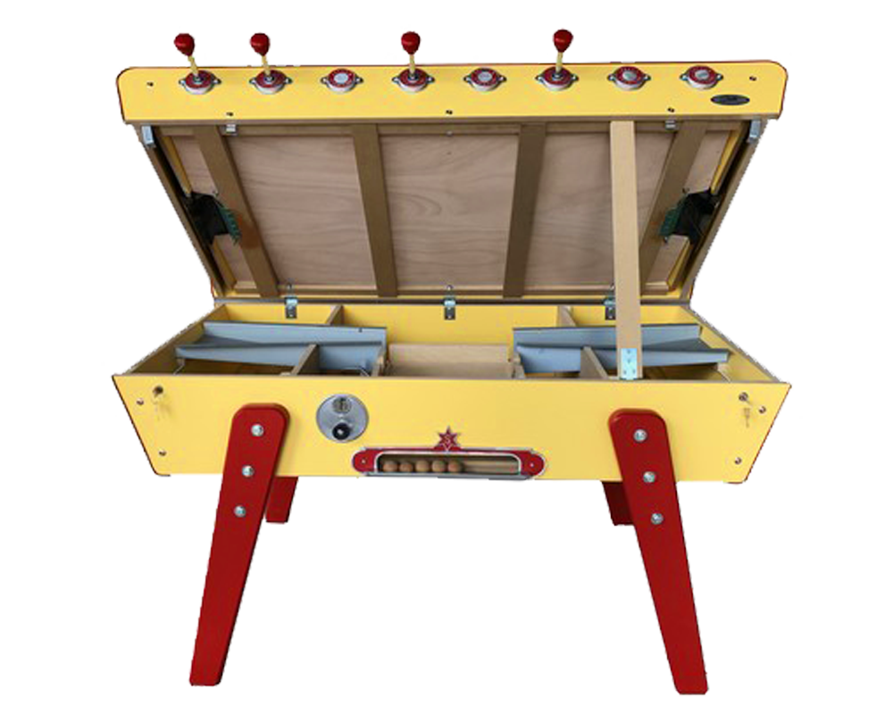 Foosball Stella Champion Collector Coiner Yellow