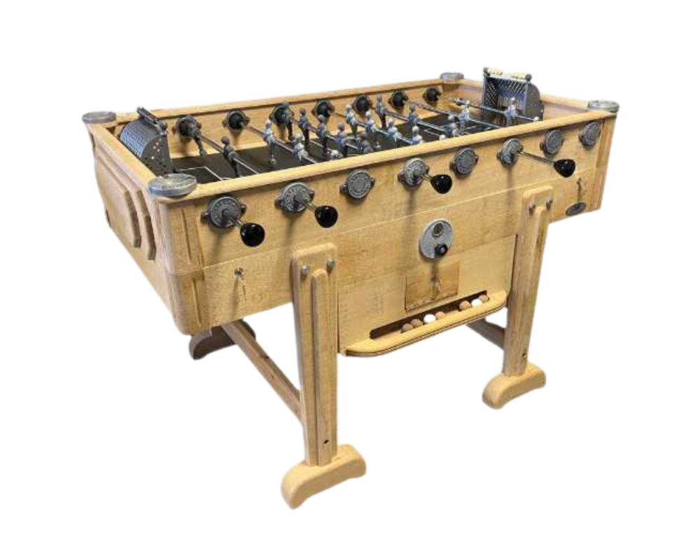 Foosball Stella Retro Aged Oak Coiner