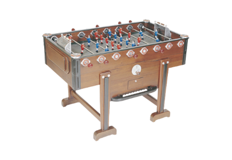 Foosball Stella Retro Walnut Coiner