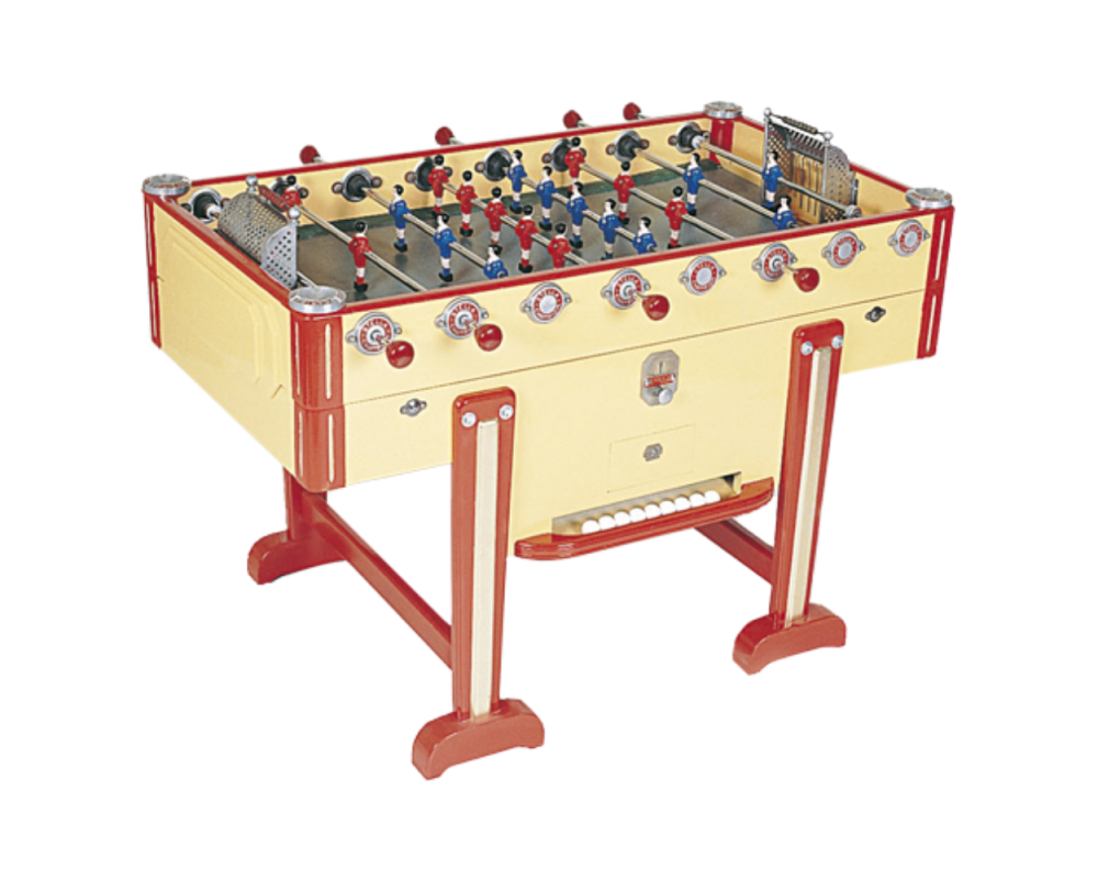 Baby-foot Stella Rétro Monnayeur Jaune