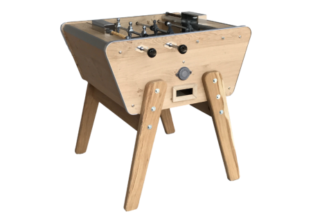 Baby-foot Toi & Moi en Chêne Nature, le modèle des petits espaces