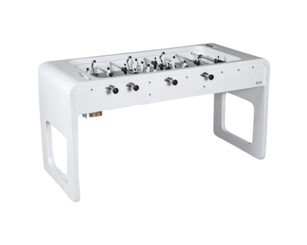 Stella design foosball: the white Smartline