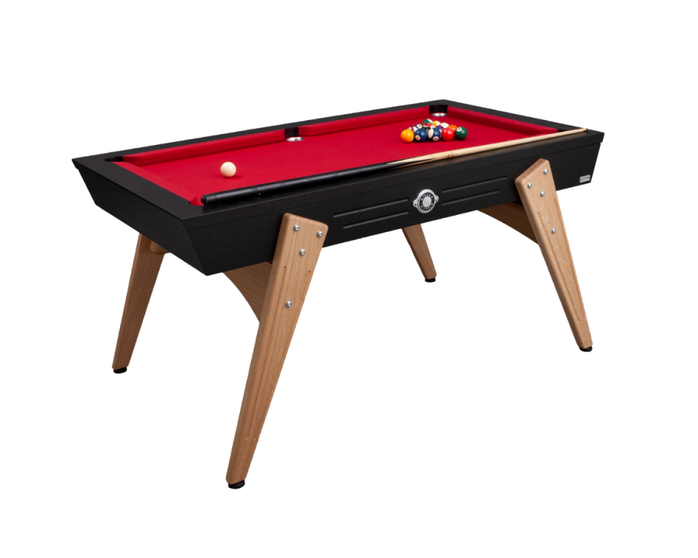 Chiberta bicolor, the compact American billiard table
