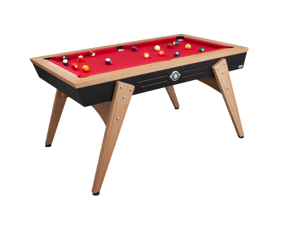 Chiberta bicolor, the compact American billiard table