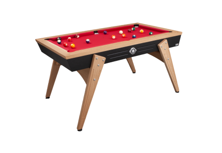 Le Chiberta bicolore, le billard compact américain