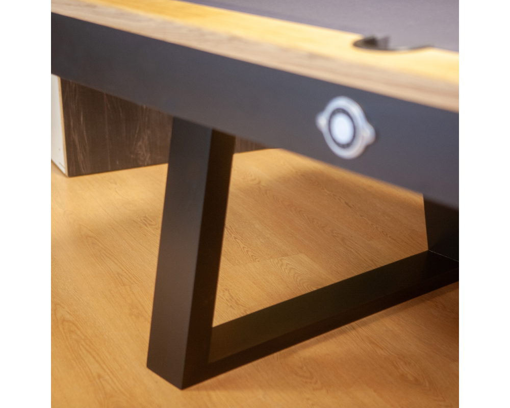 The Millesime Indoor Pool Table with steel feet by Stella