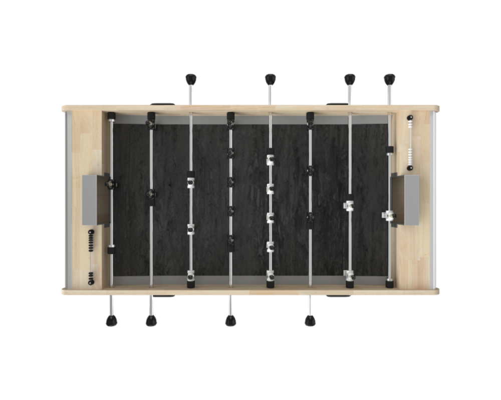 Home Hévéa Table Football Table with Black Mat – for the whole family