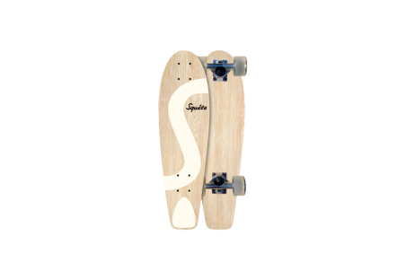 Squête Blanc - Skateboard artisanal fabriqué en France
