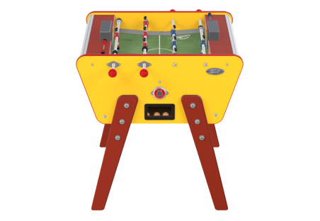 Baby-foot Toi & Moi Jaune, le modèle des petits espaces