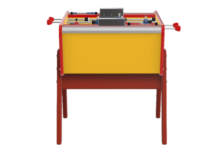 Toi & Moi Yellow soccer table, the model for small spaces