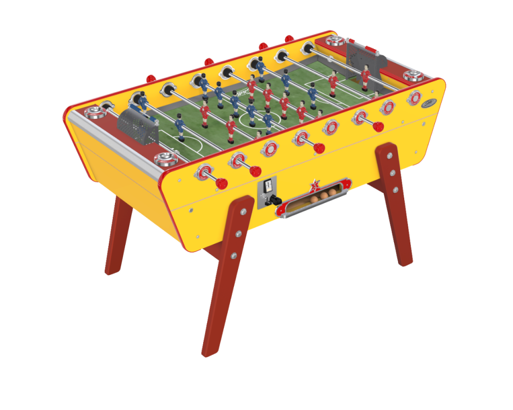 Baby-foot Stella Champion Collector Monnayeur Jaune