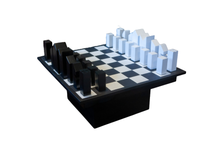 Table Basse Jeu d'Échecs Design | Stella Baby-Foot
