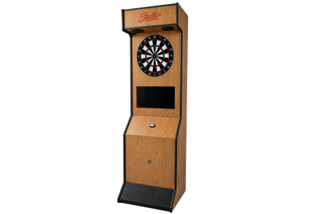 Professional Kansas Oak Freestanding Dart Machine | Stella Baby-foot