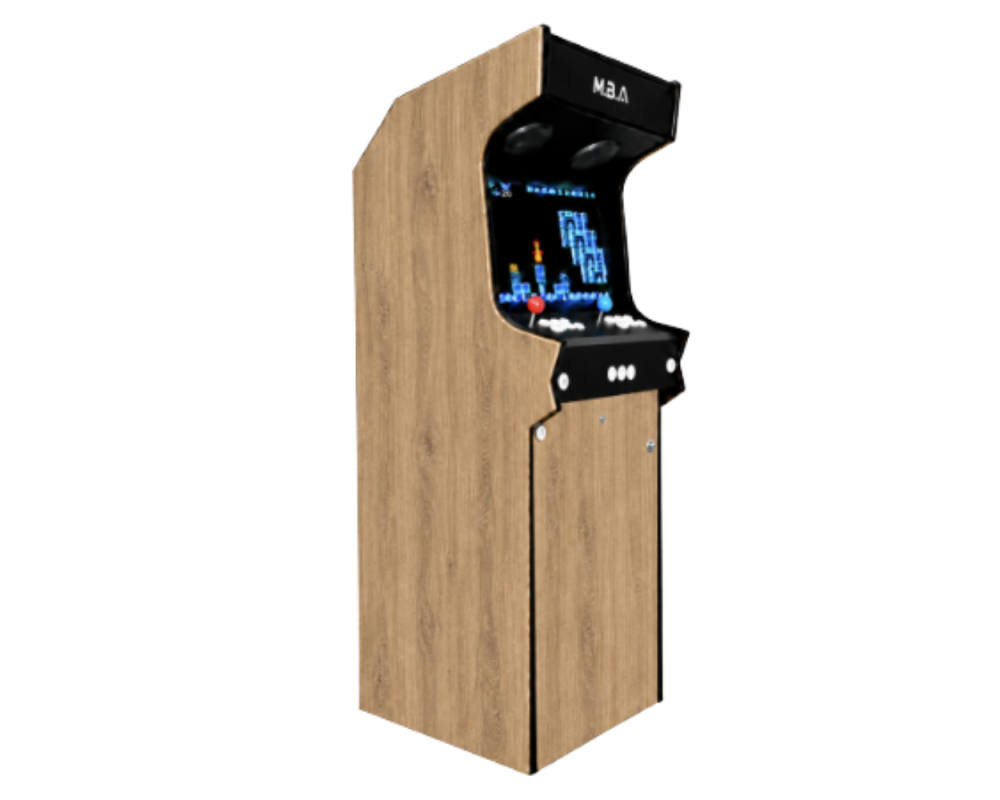 Master Kansas Oak Effect Arcade Machine | Stella