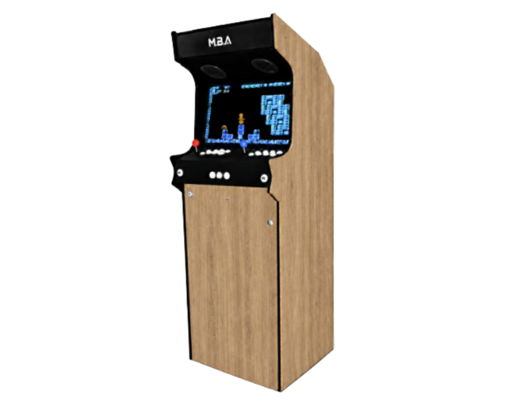 Master Kansas Oak Effect Arcade Machine | Stella