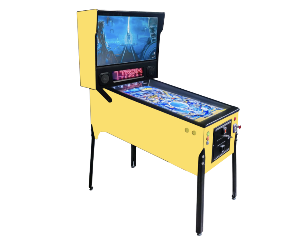 Ultimate Vintage Yellow Pincab | Stella